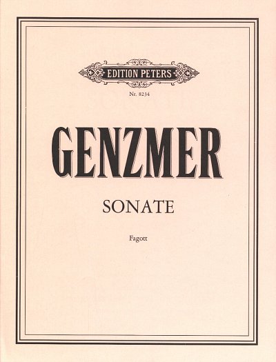 H. Genzmer: Sonate