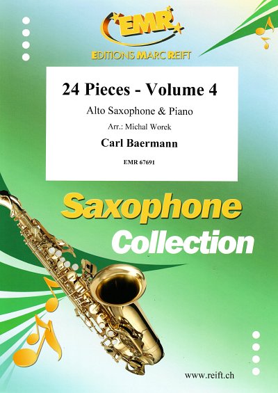DL: C. Baermann: 24 Pieces - Volume 4, ASaxKlav