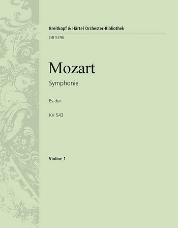 W.A. Mozart: Symphonie Nr. 39 Es-dur KV 543, Sinfo (Vl1)