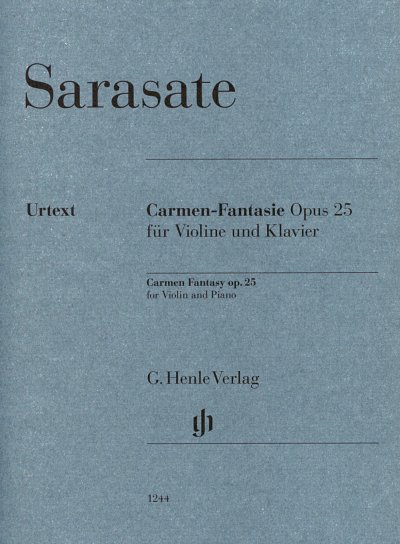 P. de Sarasate: Carmen-Fantasie op. 25, VlKlav (KASt)