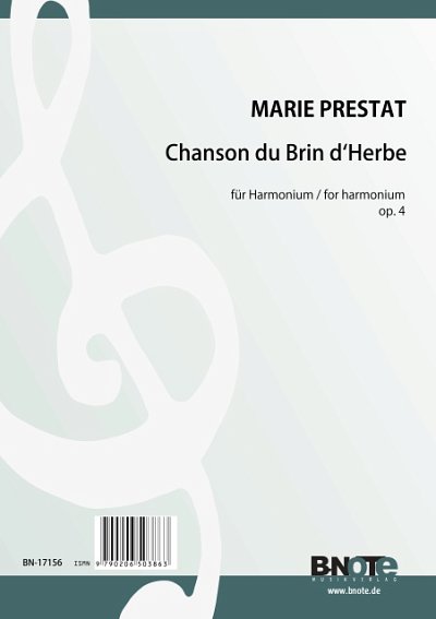 Prestat, Marie: Chanson du Brin d’Herbe für Harmonium
