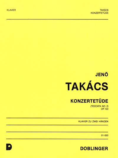 J. Takacs: Konzertetuede op. 120, Klav