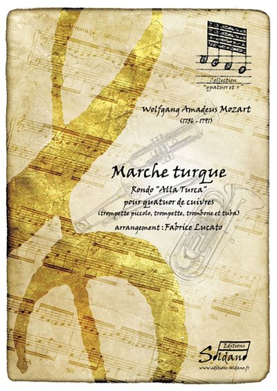W.A. Mozart: Marche Turque - Rondo Alla Turc, 4Blech (Pa+St)