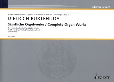 D. Buxtehude: Sämtliche Orgelwerke 1, Org
