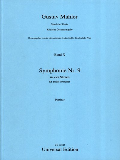 G. Mahler: Symphonie Nr. 9, Sinfo (Part.)