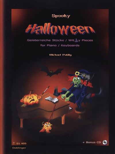M. Publig: Spooky Halloween, Klav/Keyb (+CD)