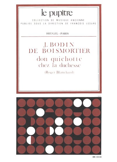 J.B. de Boismortier: Don Quichotte Chez La Duchesse