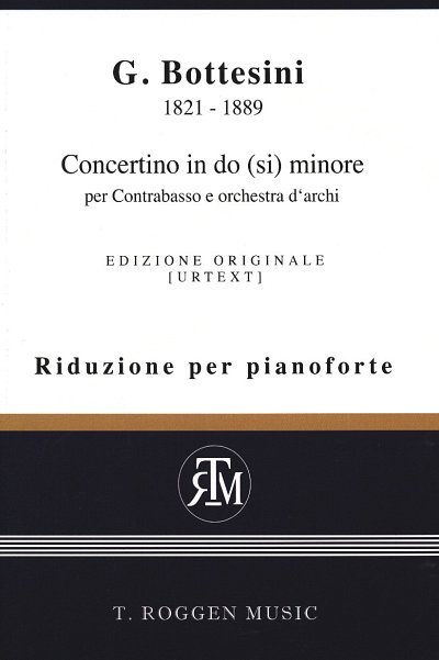G. Bottesini: Konzert in c (h)-moll Nr.  2 für , KbKlav (KA)