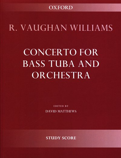R. Vaughan Williams: Concerto for bass tuba an, TbOrch (Stp)