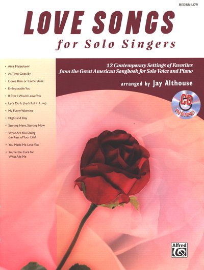 Love Songs For Solo Singers - Medium Low