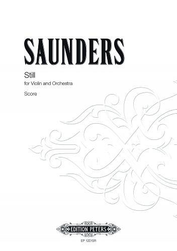 R. Saunders: still, VlOrch (Part.)