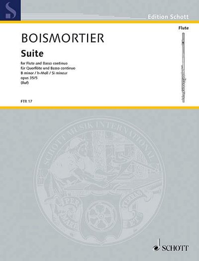 DL: J.B. de Boismortier: Suite h-Moll, FlBc