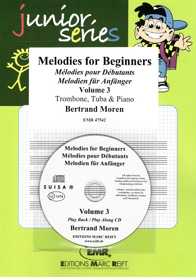 B. Moren: Melodies for Beginners Volume 3, PosTbKlav (+CD)