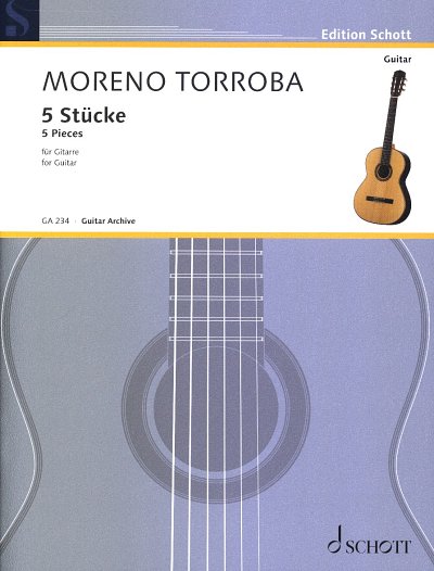 F. Moreno Torroba: 5 Stücke , Git