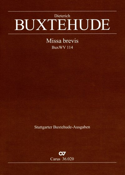 D. Buxtehude: Missa Alla Brevis Buxwv 114