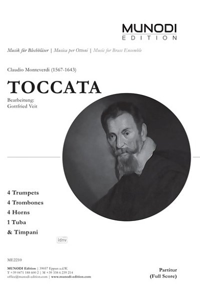 C. Monteverdi: Toccata, Blech (Pa+St)
