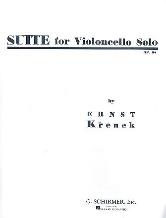 E. Krenek: Suite op. 84, Vc