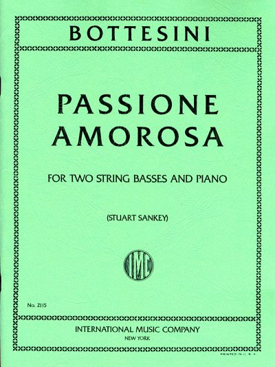 G. Bottesini: Passione Amorosa, 2KbKlav (Klavpa2Sppa)