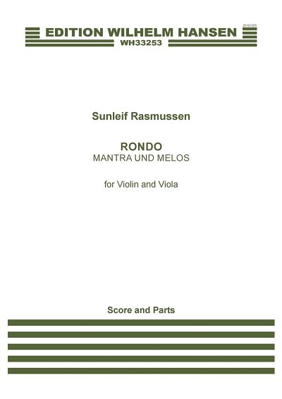 S. Rasmussen: Rondo - Mantra Und Melos, VlVla (KlavpaSt)
