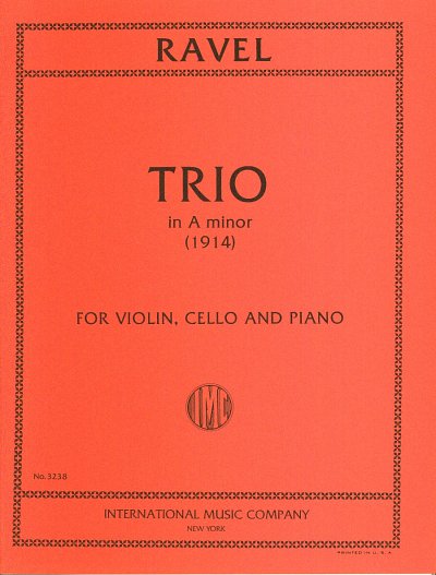M. Ravel: Trio a-moll, VlVcKlv (KlaPa+St)