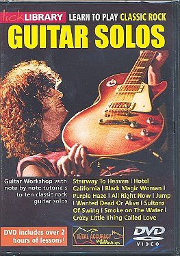 Learn To Play Classic Rock Guitar Solos, Git (DVD)