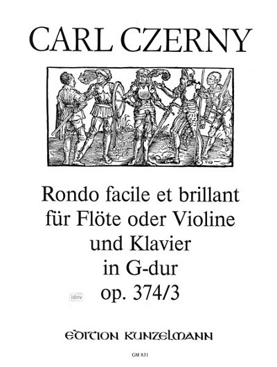 C. Czerny: Rondo facile et brillant G-, Fl/VlKlav (KlavpaSt)