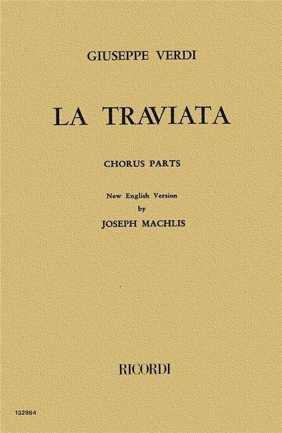 G. Verdi: La Traviata, GchKlav (Bu)