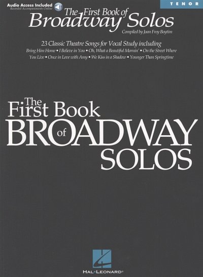 First Book Of Broadway Solos