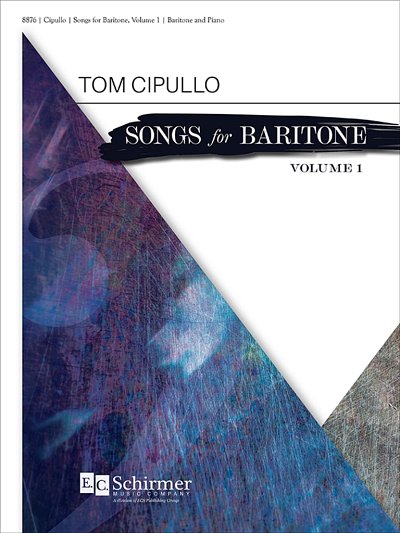 T. Cipullo: Songs for Baritone, Volume 1, GesBrKlav
