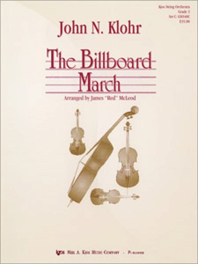 Billboard March (The) Strings, Stro (Pa+St)