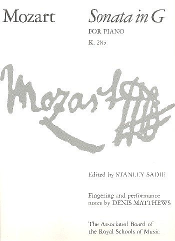 W.A. Mozart: Sonata In G K.283, Klav