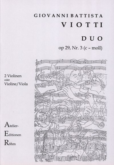 G.B. Viotti: Duo c-Moll op. 29/3, 2Vl/VlVa (Stsatz)