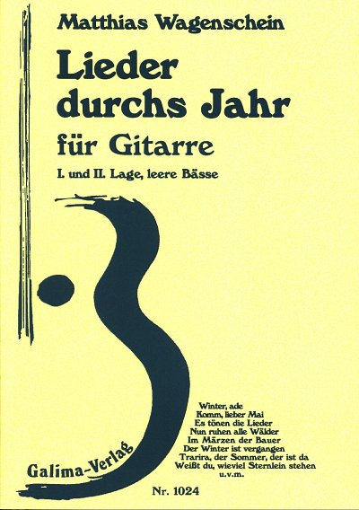 M. Wagenschein y otros.: Lieder Durchs Jahr