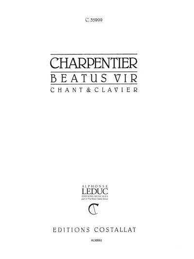 M.-A. Charpentier: Beatus Vir, GesKlav