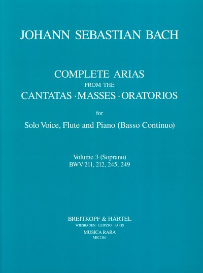 J.S. Bach: Complete Arien + Sinfonias 3