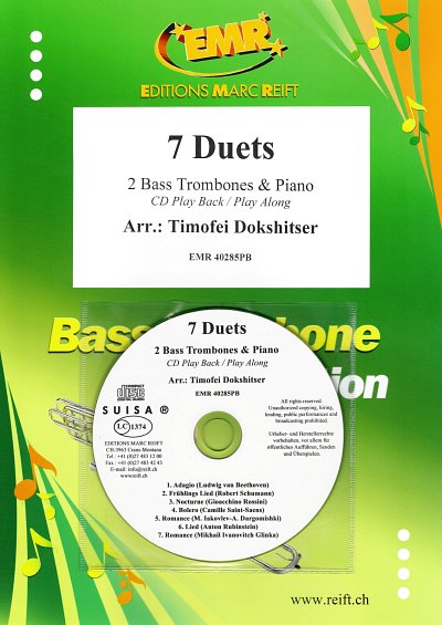DL: 7 Duets, 2BassposKlav