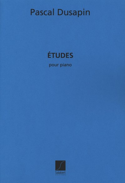 P. Dusapin: Etudes, Pour Piano, Klav (Part.)