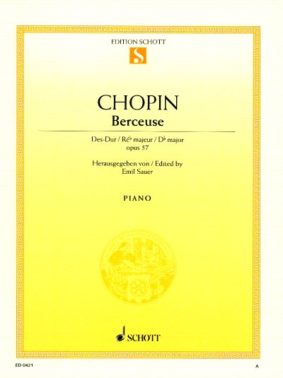 F. Chopin: Berceuse  Des-Dur op. 57, Klav