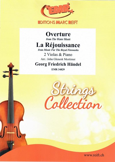 G.F. Händel: Overture / La Réjouissance, 2VleKlav
