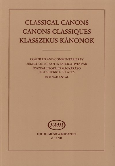 A. Molnár: Classical Canons, Ges