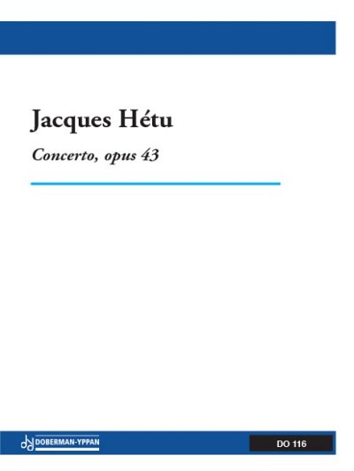 J. Hétu: Concerto pour trompette, opus 43