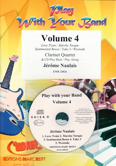 J. Naulais: Play With Your Band Volume 4, 4Klar (+CD)