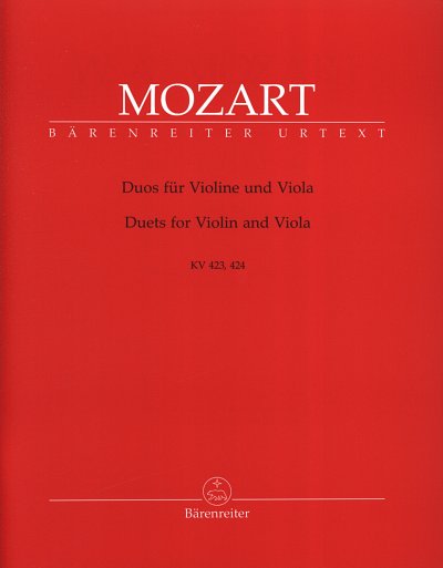 W.A. Mozart: Duos KV 423, 424, VlVla (Pa+St)