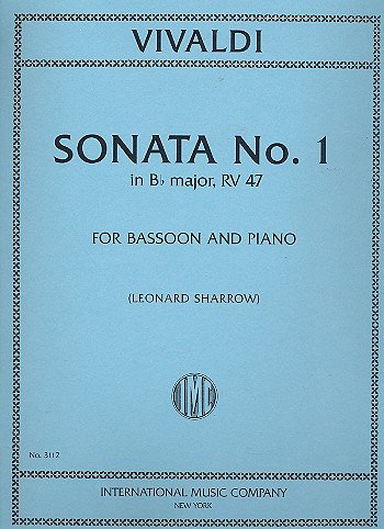 A. Vivaldi: Sonata No. 1 in Bb major, RV 47 [S, FagKlav (Bu)