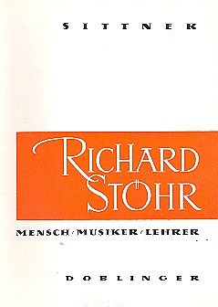 H. Sittner: Richard Stöhr