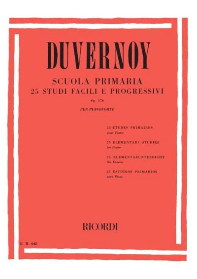 J.-B. Duvernoy: Scuola Primaria, Klav