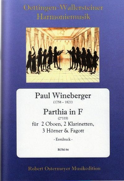 R. Ostermeyer: Parthia in F (2°335), 8Bl (Pa+St)