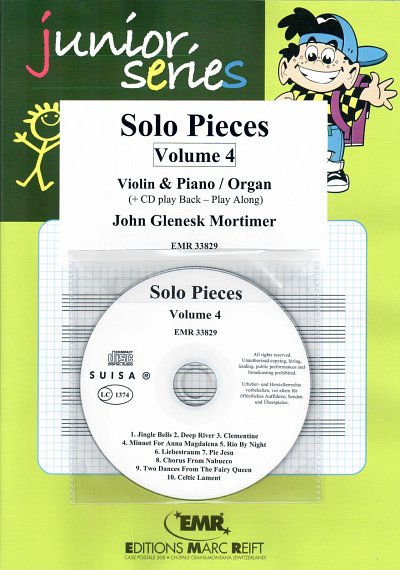 J.G. Mortimer: Solo Pieces Vol. 4, VlKlv/Org (+CD)
