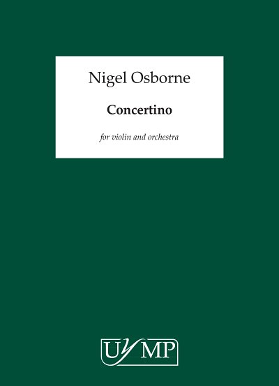 N. Osborne: Concertino for Violin and Orches, VlOrch (Part.)