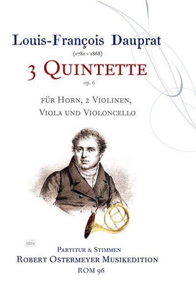 Dauprat Louis Francois: 3 Quintette op. 6 (1820)